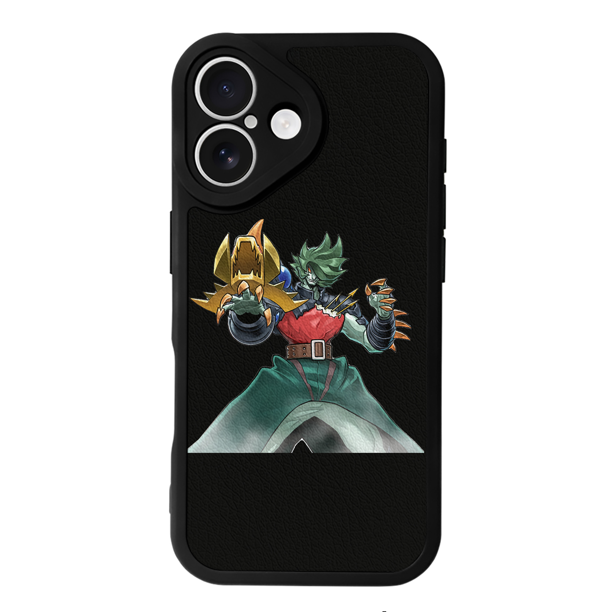 遊☆戯☆王 Yu-Gi-Oh! 【iPhone 16シリーズ対応】シリコンスマホケース（レザー調） 材質：シリコン
